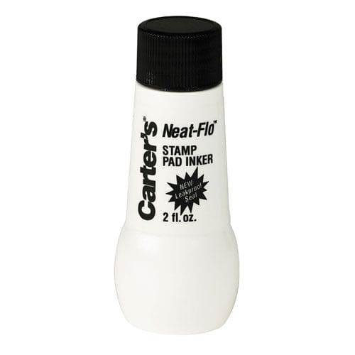 Carter’s Neat-flo Stamp Pad Inker 2 Oz Bottle Black - Office - Carter’s™