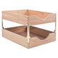 Carver Hardwood Stackable Desk Trays 1 Section Letter Size Files 10.25 X 12.5 X 2.5 Oak - School Supplies - Carver™