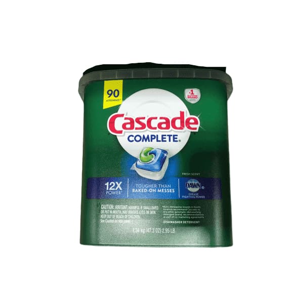 Cascade Complete Action Pacs, 90 count - ShelHealth.Com