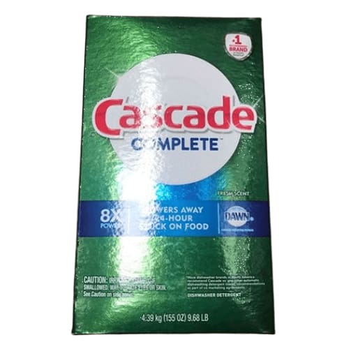 Cascade Complete Powder Dishwasher Detergent, 155 oz. - ShelHealth.Com