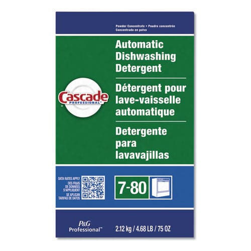 Cascade Professional Automatic Dishwasher Detergent Powder Fresh Scent 75 Oz Box - Janitorial & Sanitation - Cascade Professional™