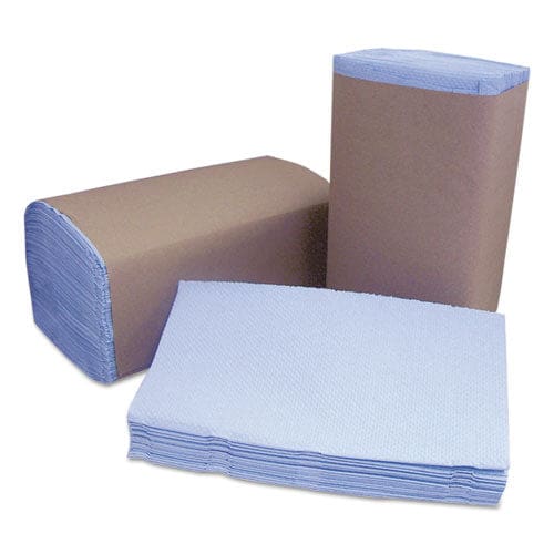 Cascades PRO Tuff-job Windshield Towels 2-ply 9.25 X 10.25 Blue 168/pack 12 Packs/carton - Janitorial & Sanitation - Cascades PRO