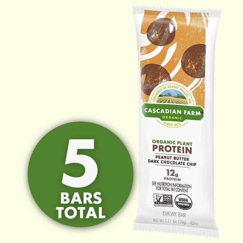 Cascadian Farm Cascadian Farm Peanut Butter Dark Chocolate Chip Chewy Bars, 8.85 oz