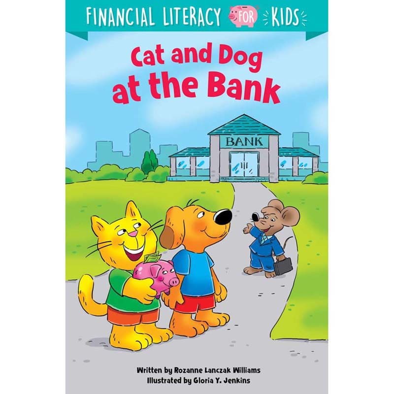 Cat And Dog At The Bank (Pack of 10) - Math - Creative Teaching Press
