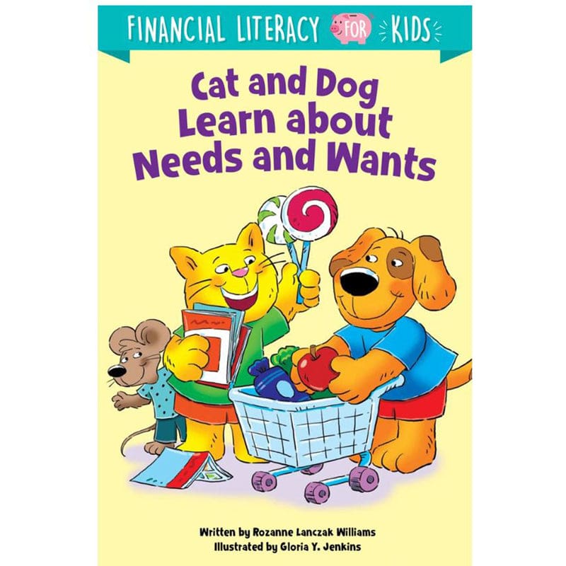 Cat And Dog Learn About Needs And Wants (Pack of 10) - Math - Creative Teaching Press