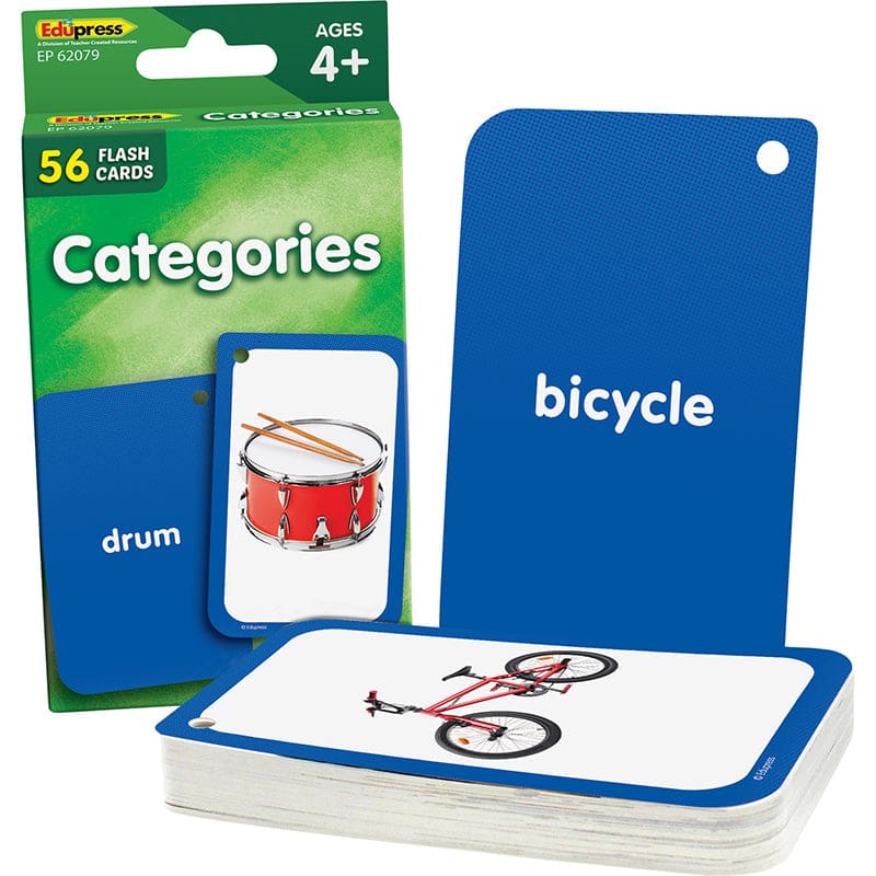 Categories Flash Cards (Pack of 10) - Patterning - Teacher Created Resources