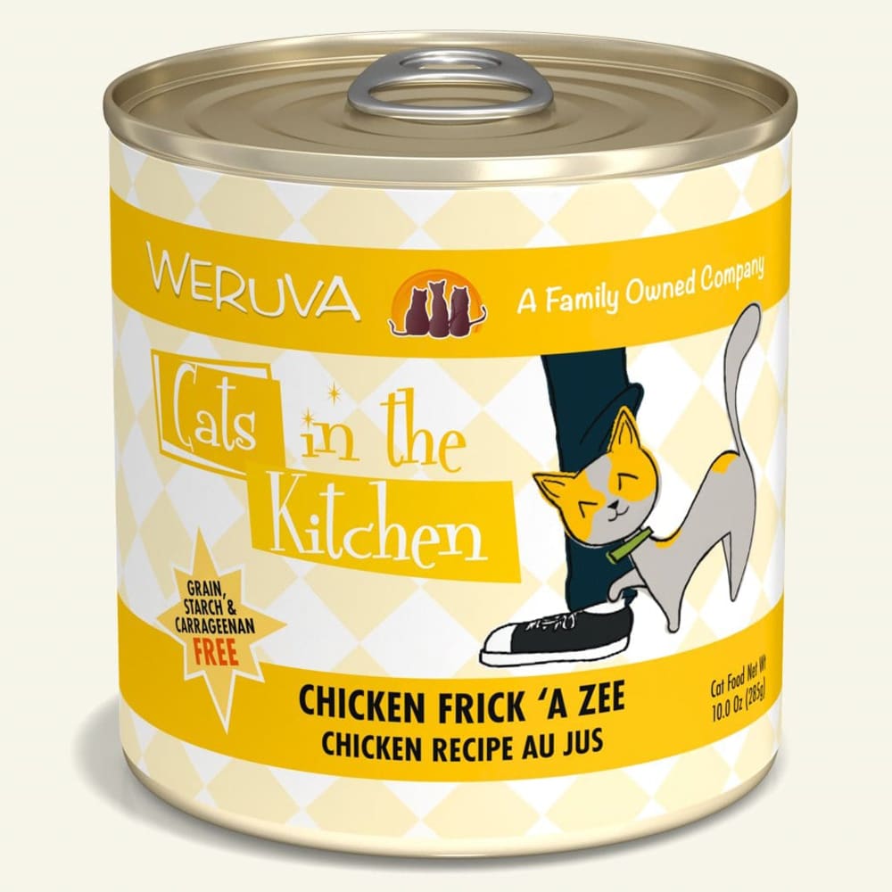 Cats In The Kitchen Chicken Frick A Zee 10oz. Chicken Recipe (Case Of 12) - Pet Supplies - Cats In The Kitchen