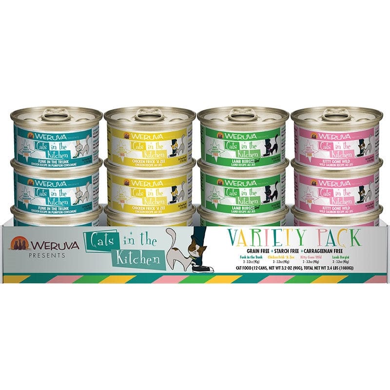 Cats In The Kitchen Cuties Variety 6oz. (Case Of 24) - Pet Supplies - Cats In The Kitchen