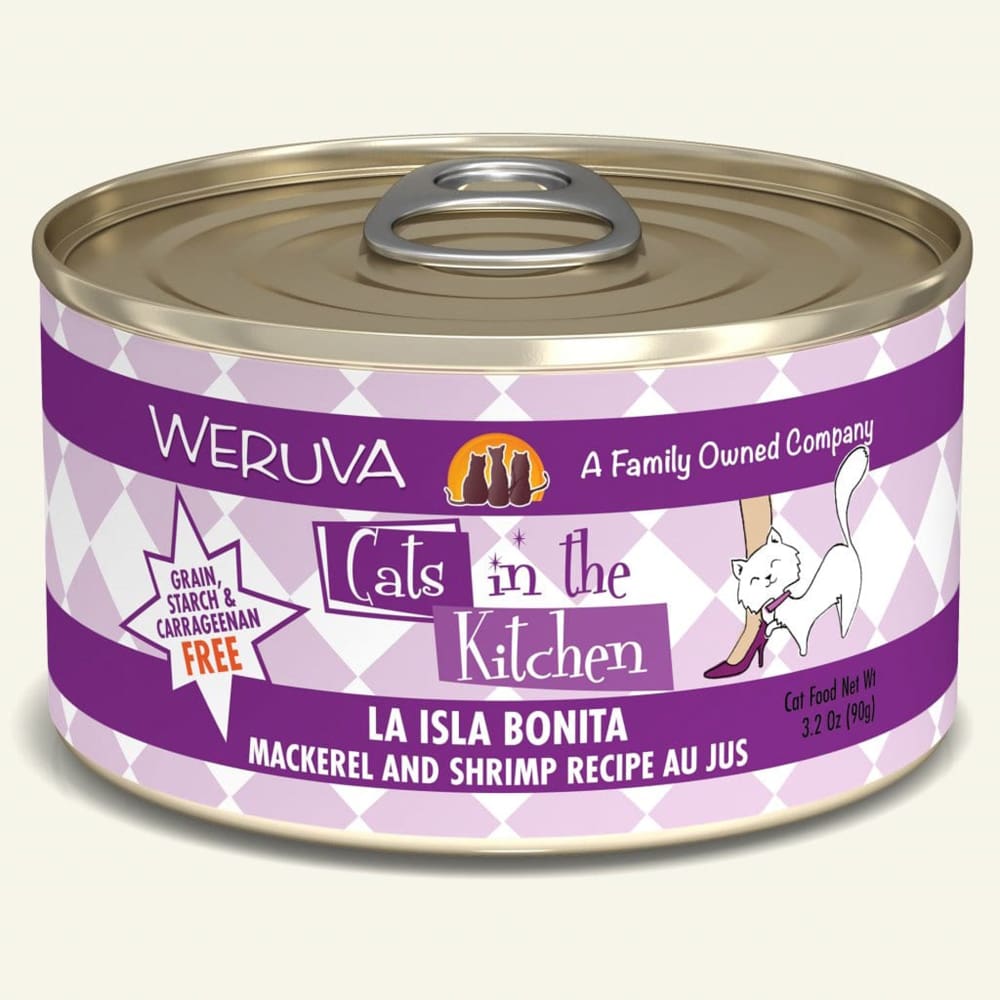 Cats In The Kitchen La Isla Bonita Mackerel and Shrimp Recipe 3.2oz. (Case Of 24) - Pet Supplies - Cats In The Kitchen