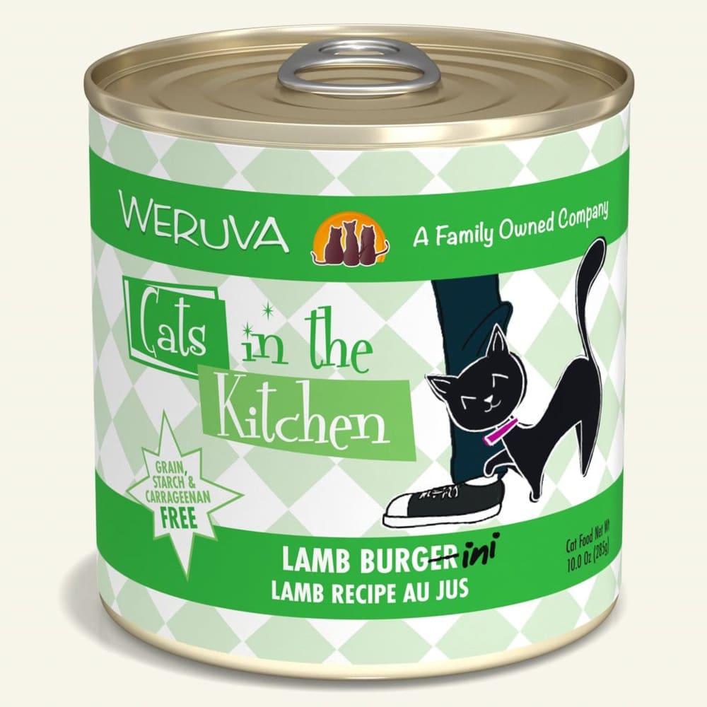 Cats in the Kitchen Lamb Burger-ini Lamb Recipe 10oz. (Case of 12) - Pet Supplies - Cats In The Kitchen