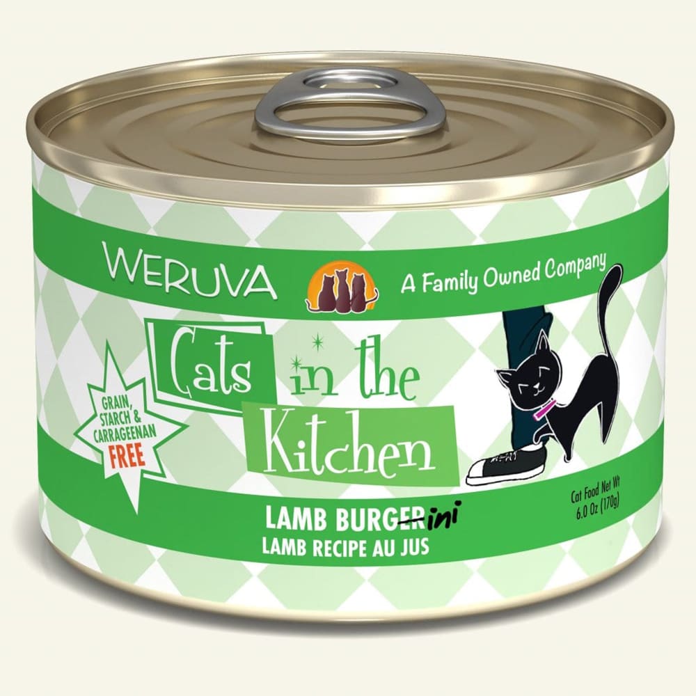 Cats in the Kitchen Lamb Burger-ini Lamb Recipe 6oz. (Case of 24) - Pet Supplies - Cats In The Kitchen