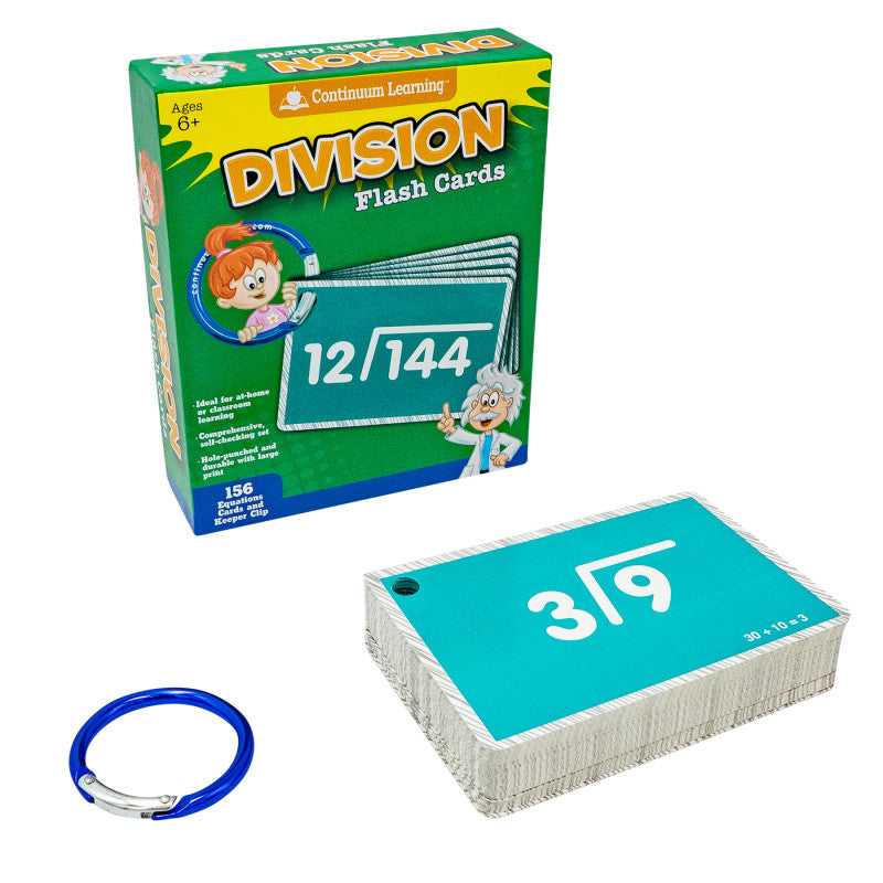Division Flash Cards (Pack of 3)