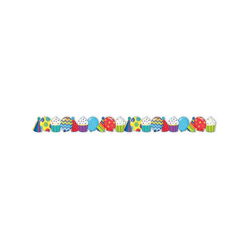 Celebrate Deco Trim Extra Wide (Pack of 10) - Border/Trimmer - Eureka
