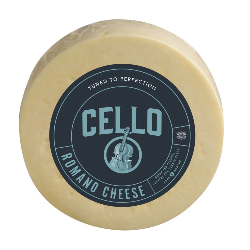 Cello Domestic Romano Cheese Wheel (approx. 18 lbs.) Delivered to your doorstep - Dairy Eggs & Cheese - Cello Domestic