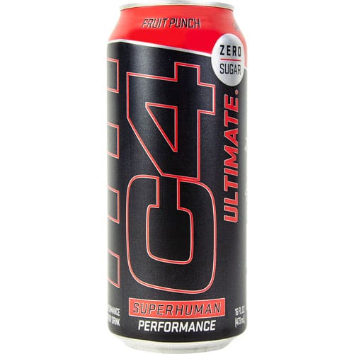 Cellucor C4 Carbonated Ultimate Fruit Punch 12 ea - Cellucor