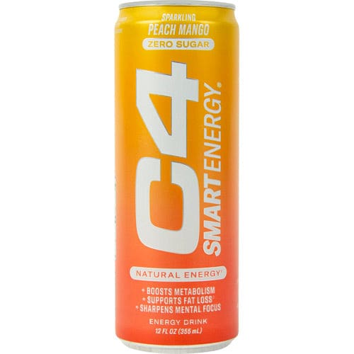 Cellucor C4 Smart Energy Peach Mango 12 ea - Cellucor