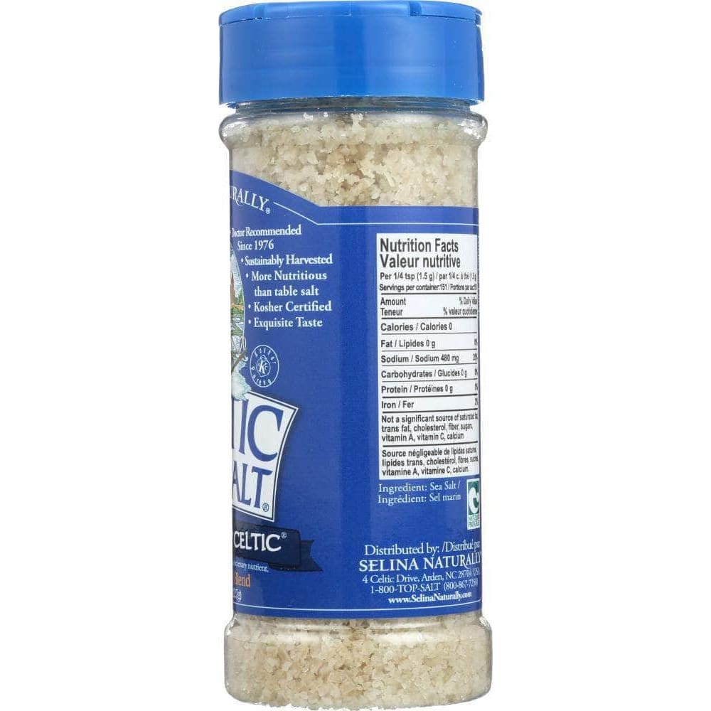 Celtic Sea Salt Celtic Sea Salt Light Grey Shaker, 8 oz
