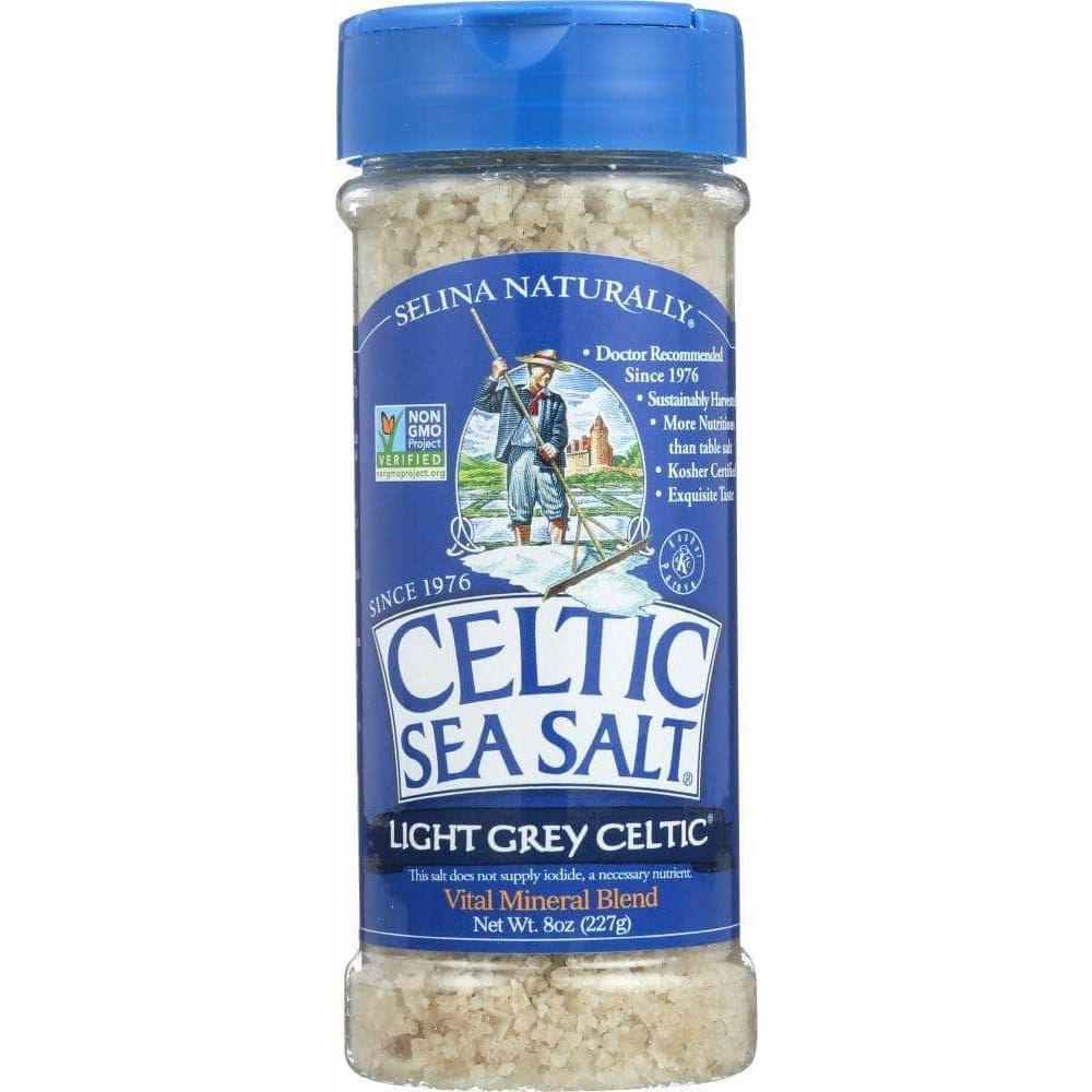 Celtic Sea Salt Celtic Sea Salt Light Grey Shaker, 8 oz