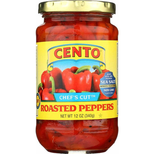Cento Cento Pepper Roasted Chefs Cut, 12 oz