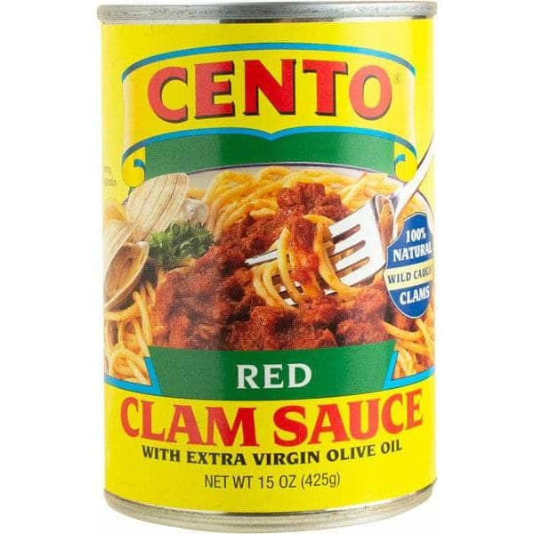CENTO CENTO Sauce Clam Red, 15 oz