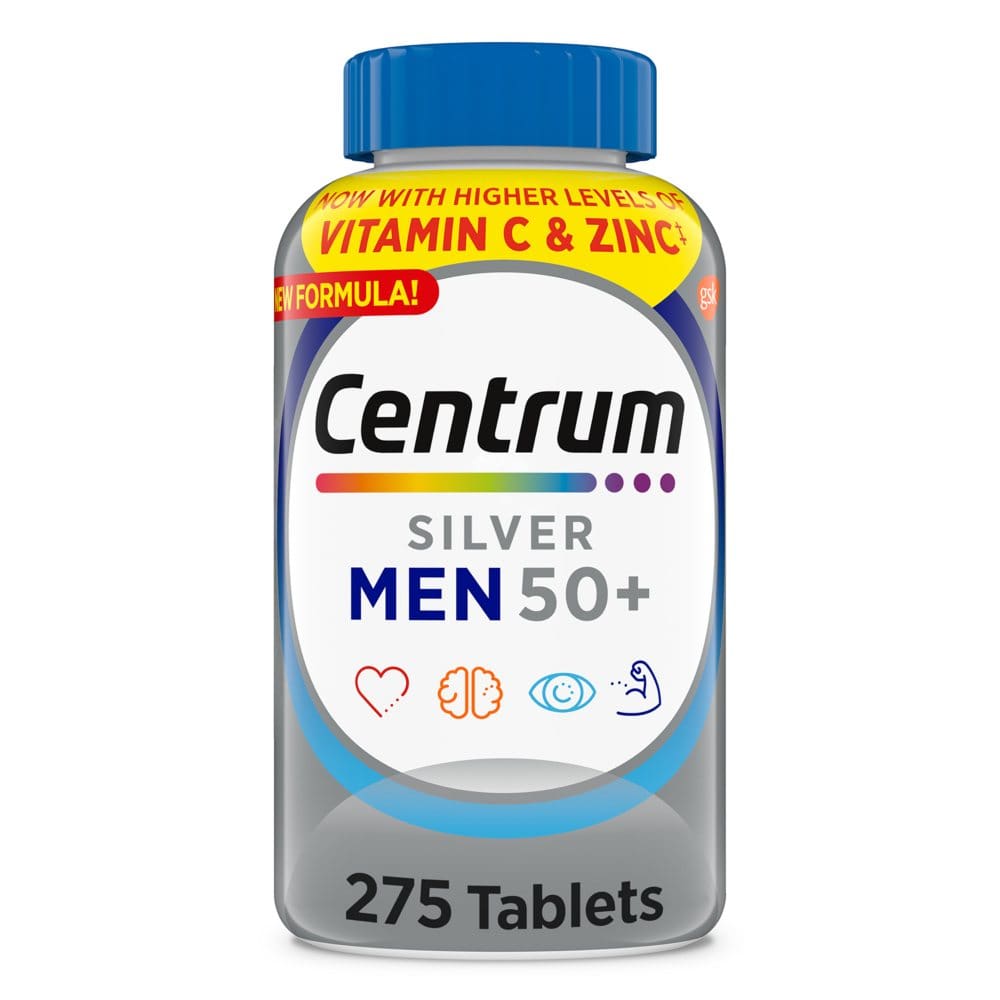 Centrum Silver Multivitamins for Men Over 50 Multimineral Supplement (275 ct.) - Multivitamins - Centrum Silver
