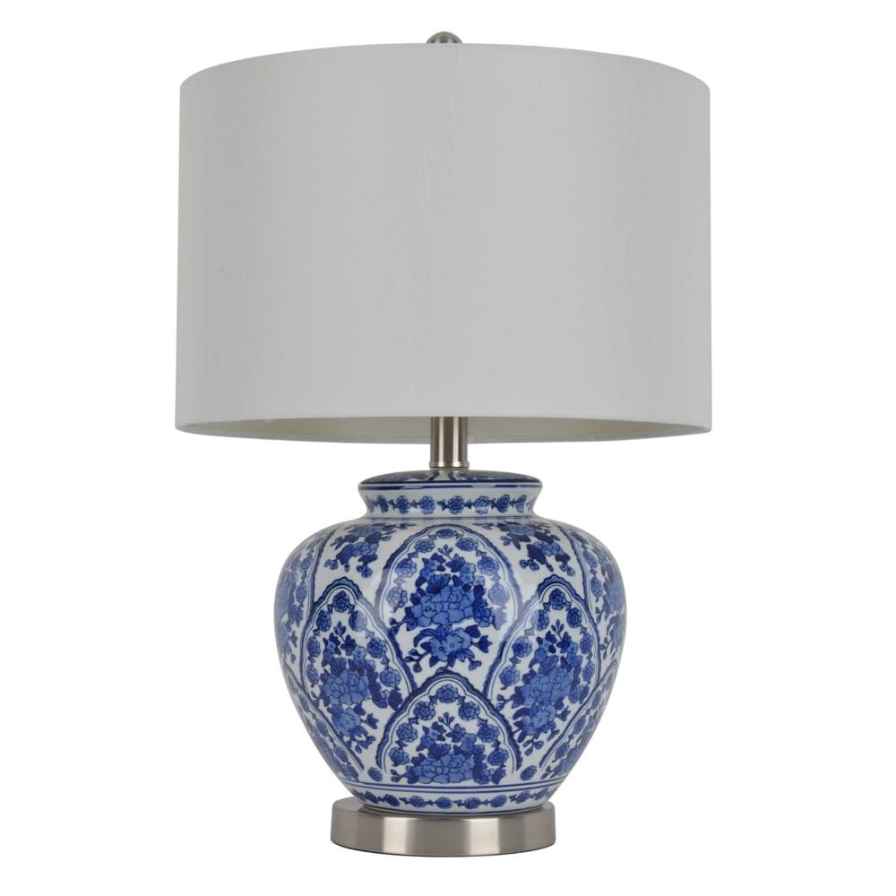 Ceramic Table Lamp Blue and White - Lamps - Ceramic