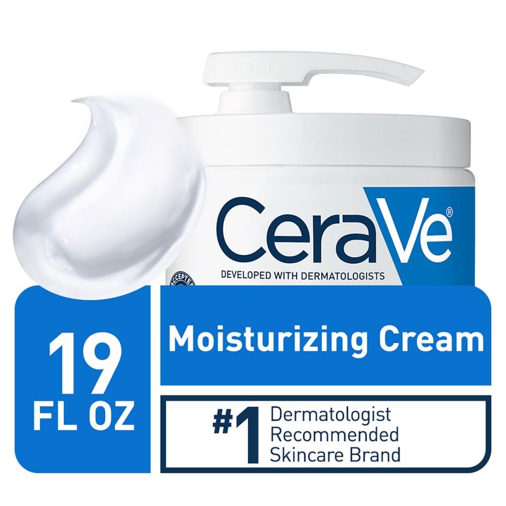 CeraVe Daily Moisturizing Cream with Pump (19 fl. oz.) - Bath & Body - CeraVe