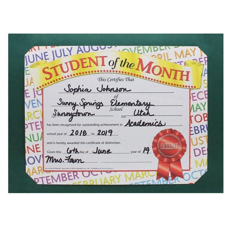 Certificate Folders Green 30Pk (Pack of 2) - Folders - Flipside