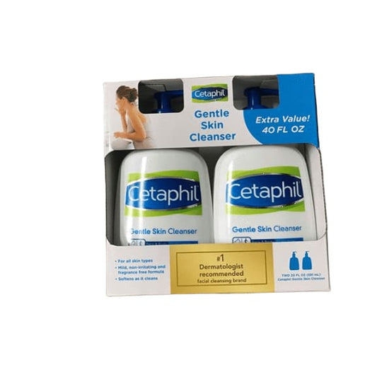 Cetaphil Gentle Skin Cleanser, 2 pk./20 fl. oz. - ShelHealth.Com