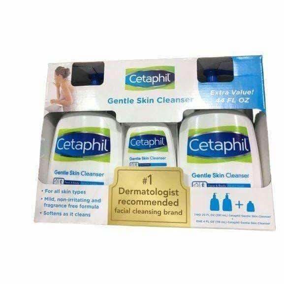 Cetaphil Gentle Skin Cleanser 2/20 FL OZ + 4 FL OZ - ShelHealth.Com