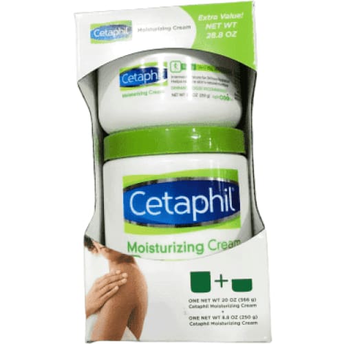 Cetaphil Moisturizing Cream, Dry Sensitive Skin - 28.8 oz total - ShelHealth.Com