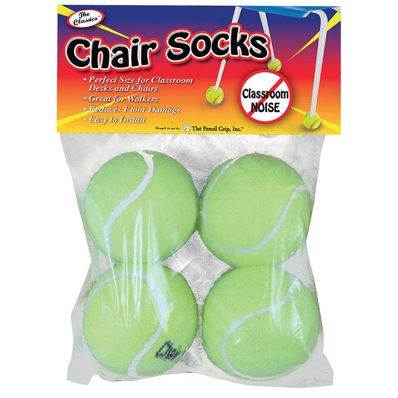 Chair Socks 4 Ct. Polybag (Pack of 6) - Chairs - The Pencil Grip