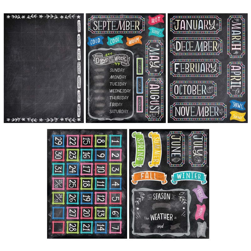 Chalk It Up Calendar Bbs (Pack of 3) - Calendars - Creative Teaching Press