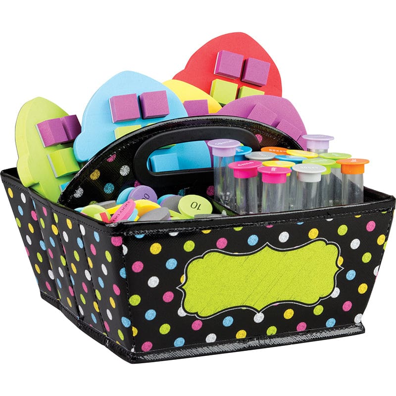 Chalkboard Brights Storage Caddy (Pack of 6) - Storage Containers - Teacher Created Resources