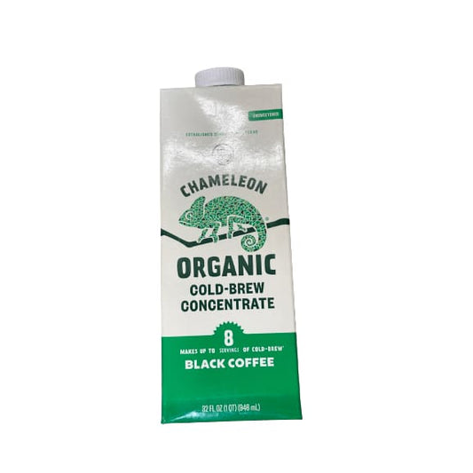 Chameleon Chameleon Organic Coffee Black, Multi-Serve, Cold Brew Concentrate, 32 Fl Oz