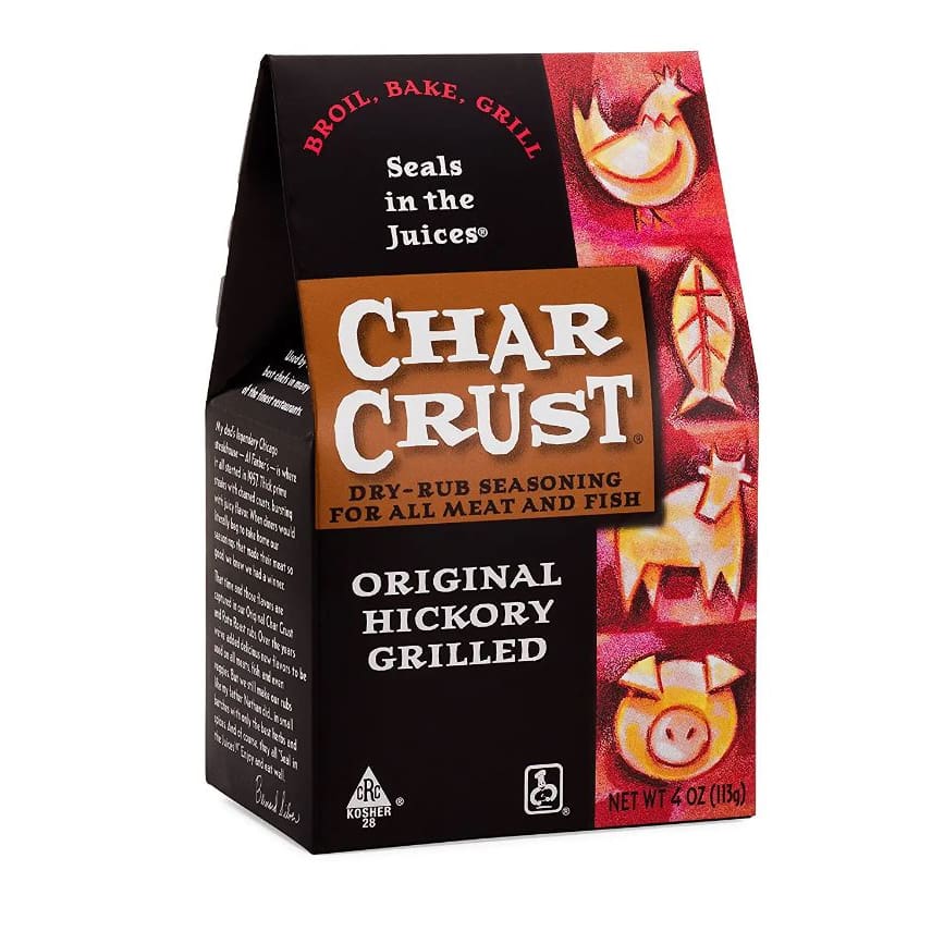 CHAR CRUST: Original Hickory Grilled Rub Seasoning 4 oz - Grocery > Cooking & Baking > Crusts Shells Stuffing - CHAR CRUST