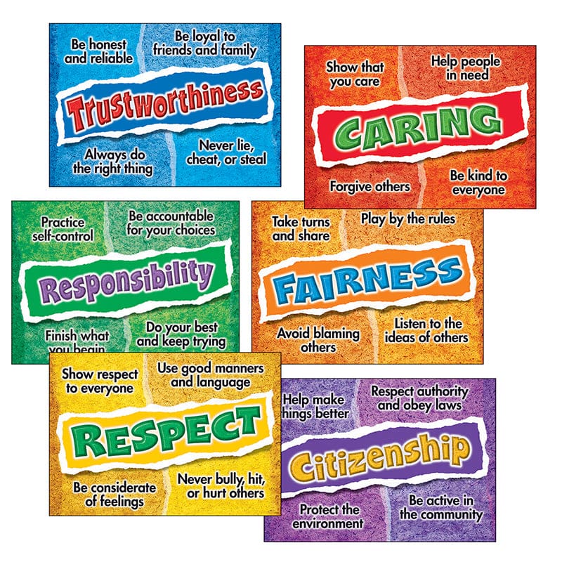 Character Choices Poster Combo Pack - Motivational - Trend Enterprises Inc.