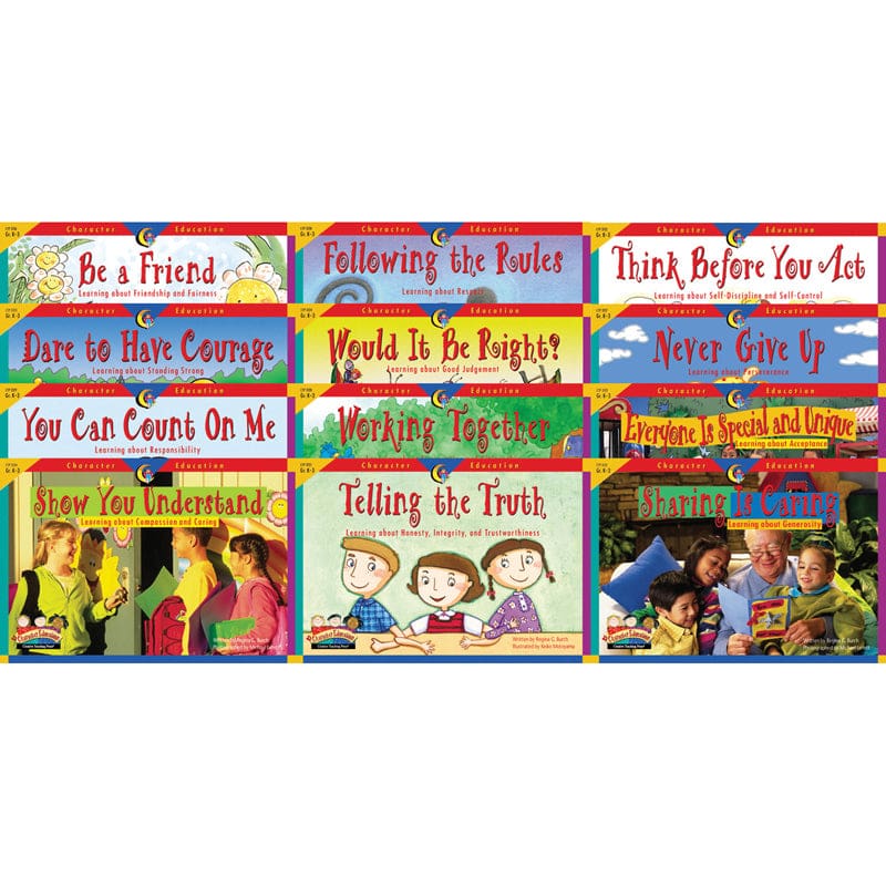 Character Education 12 Books Variety Pk 1 Each 3123-3134 - Character Education - Creative Teaching Press