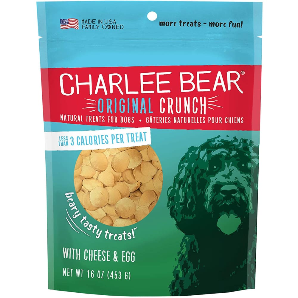 Charlee Bear Dog Cheese and Egg Treat 16Oz - Pet Supplies - Charlee Bear
