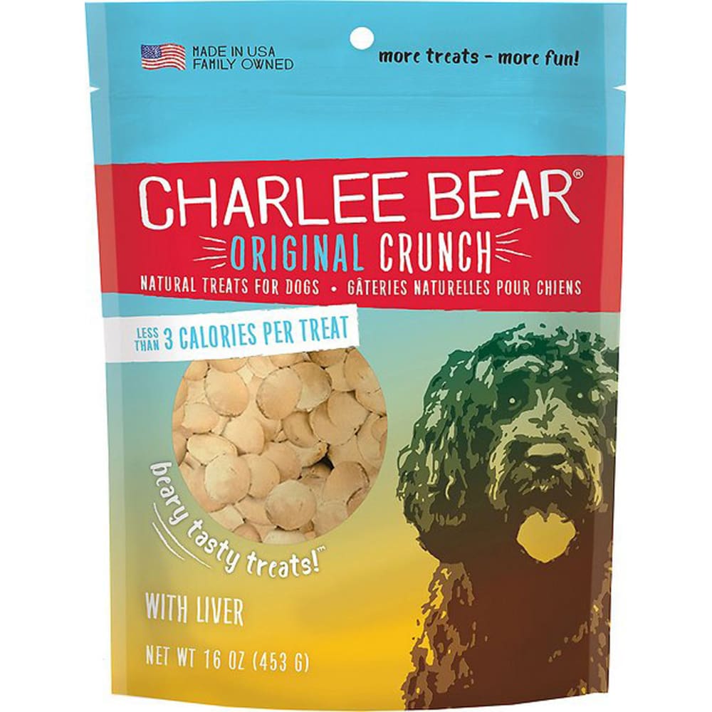 Charlee Bear Dog Liver Treat 16Oz - Pet Supplies - Charlee Bear