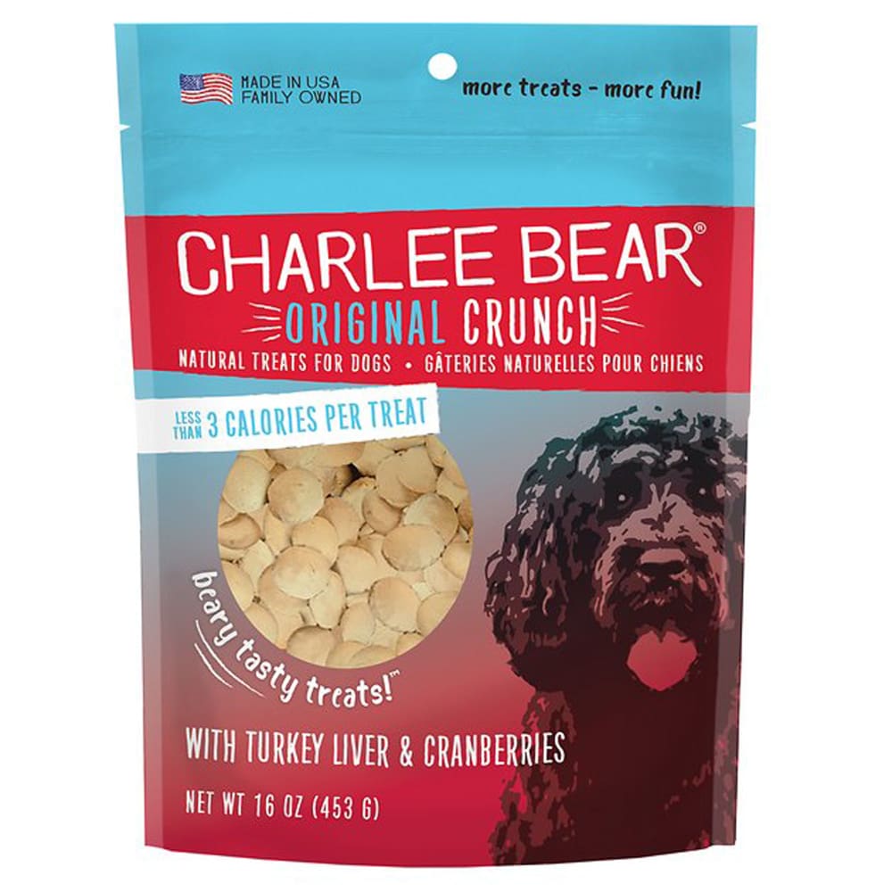 Charlee Bear Dog Turkey Liver and Cranberry Treat 16Oz - Pet Supplies - Charlee Bear
