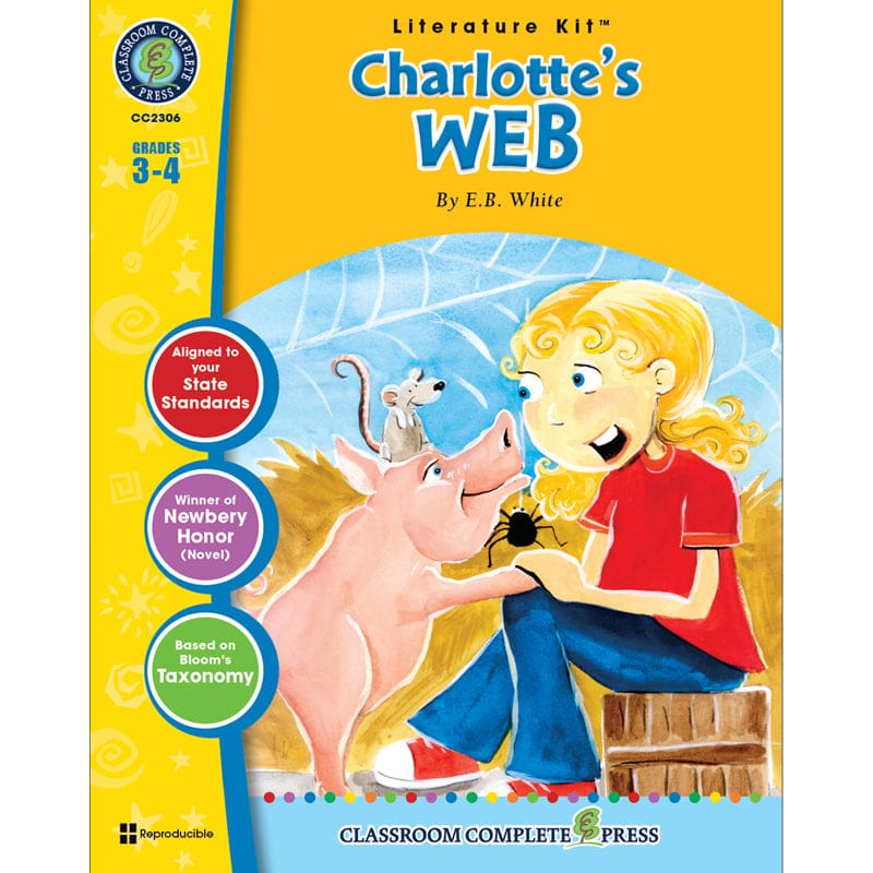 Charlottes Webb (Pack of 3) - Literature Units - Classroom Complete Press
