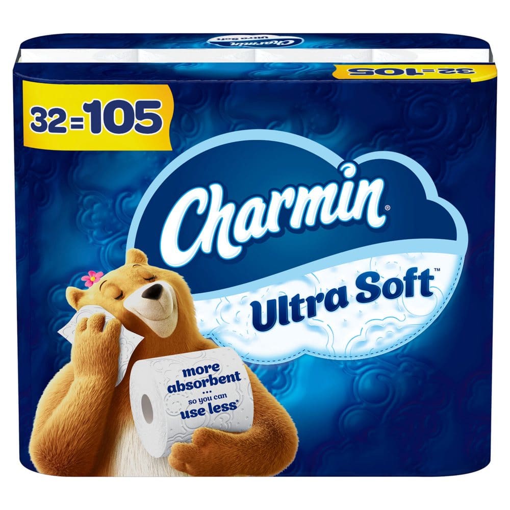 Charmin Ultra Soft Toilet Paper Super Plus Rolls (201 sheets/roll 32 rolls) - Paper & Plastic - Charmin Ultra