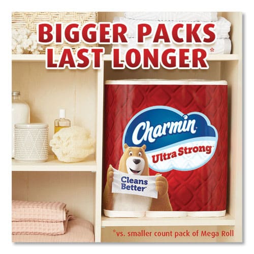 Charmin Ultra Strong Bathroom Tissue Septic Safe 2-ply White 264 Sheet/roll 18/pack - Janitorial & Sanitation - Charmin®