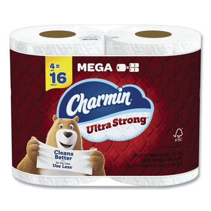 Charmin Ultra Strong Bathroom Tissue Septic Safe 2-ply White 264 Sheet/roll 4/pack 6 Packs/carton - Janitorial & Sanitation - Charmin®