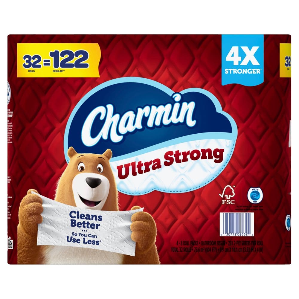 Charmin Ultra Strong Toilet Paper (231 sheets/roll 32 rolls) - Paper & Plastic - Charmin Ultra