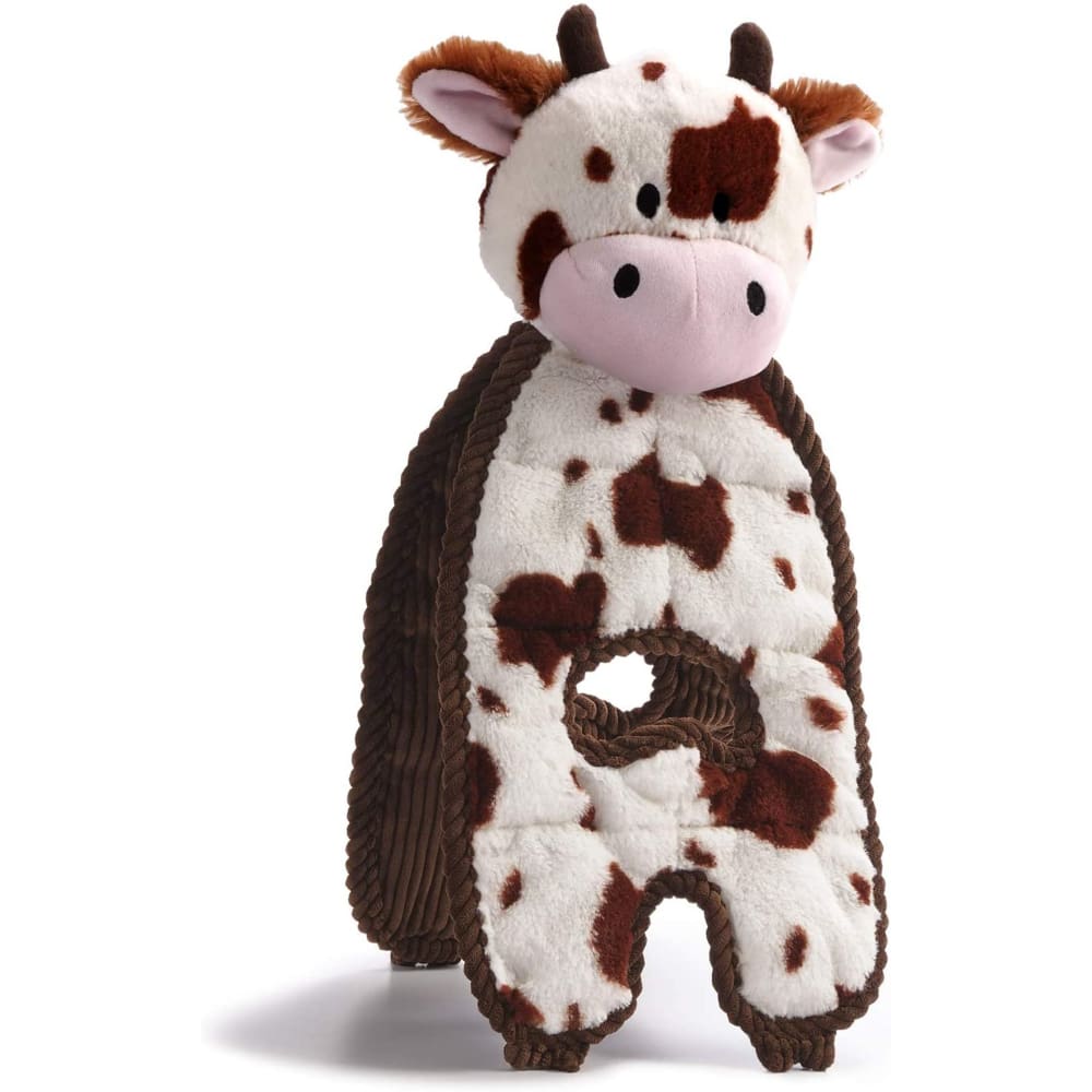 Charming Pet Products Cuddle Tug Cozy Cow Dog Toy 1ea - Pet Supplies - Charming Pet