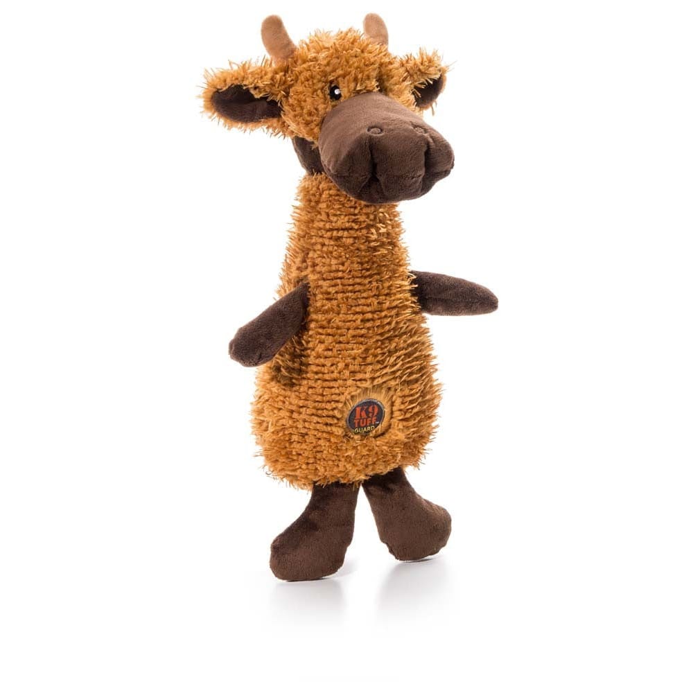 Charming Pet Products Scruffles Moose Plush Dog Toy Brown 1ea/SM - Pet Supplies - Charming Pet