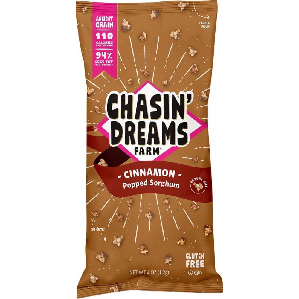 CHASIN DREAMS FARM Chasin Dreams Farm Cinnamon Popped Sorghum, 4 Oz