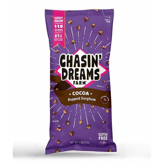 CHASIN DREAMS FARM Chasin Dreams Farm Cocoa Popped Sorghum, 4 Oz
